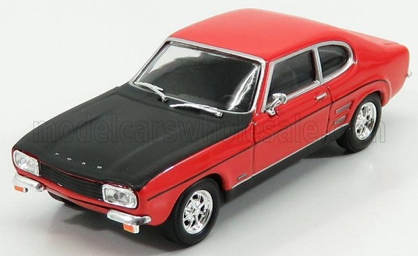 ford capri rs (1970), red matt black 14050-251PND-R Модель 1:43