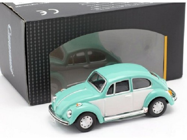 Модель 1:43 Volkswagen Kafer (Beetle) зеленый/светло-зеленый