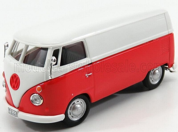 VOLKSWAGEN T1 Van (1962), Red White 60342 Модель 1:43