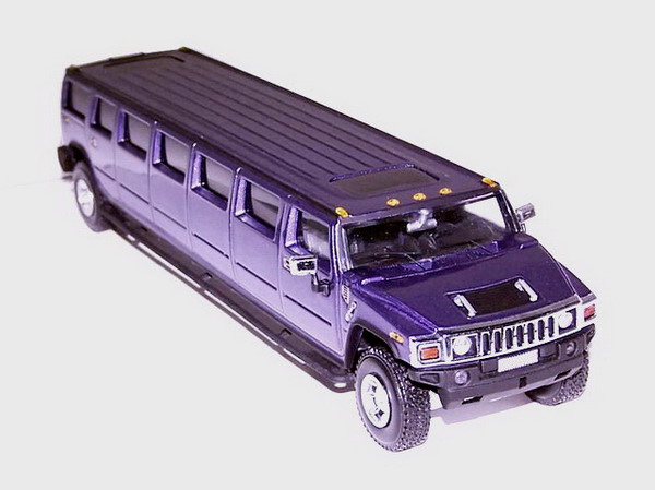Модель 1:43 Hummer H2 Limousine - purple