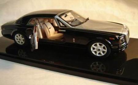 Модель 1:43 Rolls-Royce 101EX - black/silver