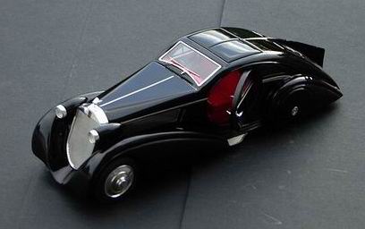 Rolls-Royce Phantom I Jonckheere (с открывающимися дверьми) - black