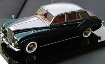 Модель 1:43 Bentley S3 - grey/green