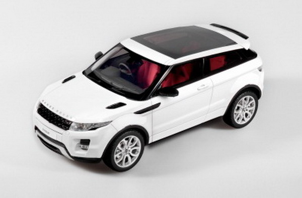Модель 1:18 Range Rover Evoque - white