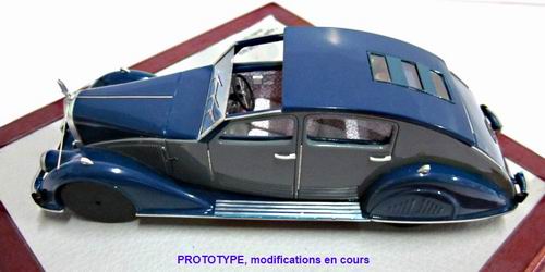 Модель 1:43 Voisin C25 Aerodyne Ch.№50010 - blue/grey - Pebble Beach 2011