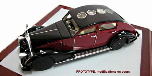 Модель 1:43 Voisin C25 Aerodyne - black/red