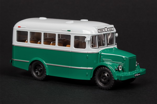 Модель 1:43 651 автобус (1958-1967) - зелёный/бежевый (L.E.200pcs)