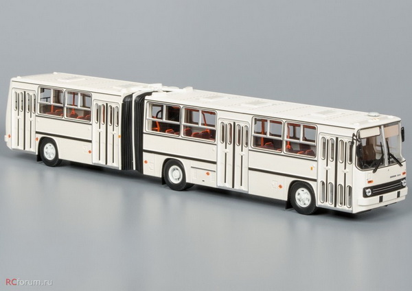 Модель 1:43 Ikarus 280.33M City Bus Articulated / Икарус 280.33M автобус городской сочленённый - white