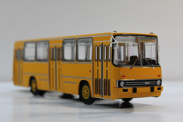 Модель 1:43 Ikarus 260 City Bus / Икарус 260 городской - ochre
