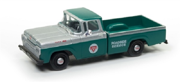 ford f-100 pickup conoco service - green/silver 226152 Модель 1:87