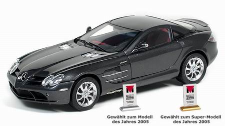 Модель 1:18 Mercedes-Benz SLR McLaren - anthracyte