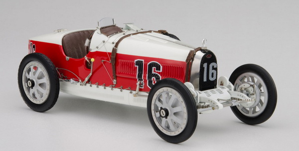 Bugatti T35 №16 Nation Color Project - Monaco - 1924 M-100-007 Модель 1:18