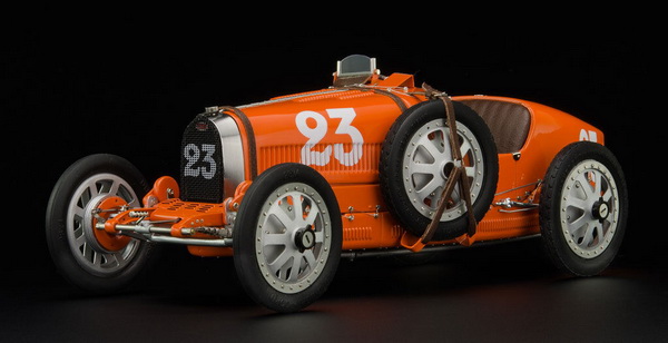 Bugatti T35 №23 Nation Color Project - Netherlands - 1924 M-100-010 Модель 1 18
