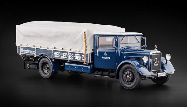 mercedes-benz truck racing transporter lo 2750 1934-38 M-144 Модель 1:18