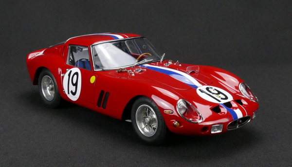 Модель 1:18 Ferrari 250 GTO Le Mans 1962 №19