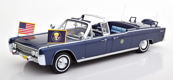 Модель 1:18 Lincoln Continental SS-100-X «Quick Fix» (John Fitzgerald Kennedy) (L.E.300pcs)