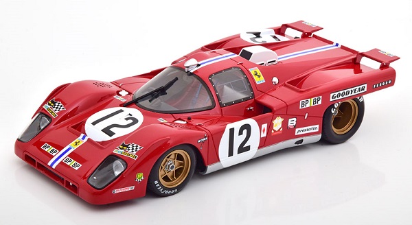 Модель 1:18 Ferrari 512 M №12, 24h Le Mans 1971 Posey/Adamowicz