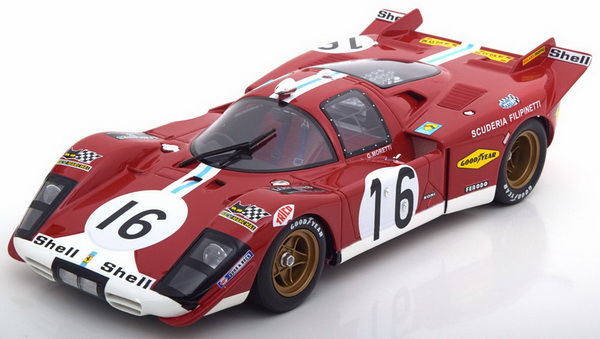 Модель 1:18 Ferrari 512S №16 24h Le Mans (Giampiero Moretti - Manfredin)