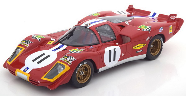 Модель 1:18 Ferrari 512 S №11, 24h Le Mans 1970 Bucknum/Posey