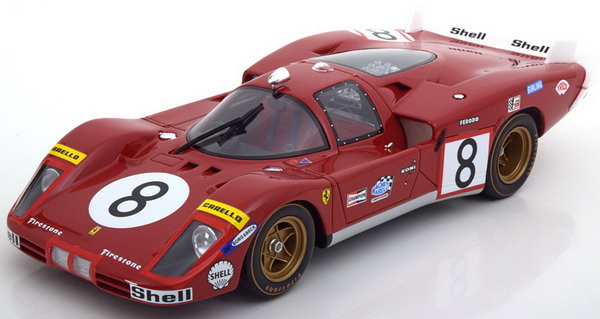 Модель 1:18 Ferrari 512 S №8 24h Le Mans (Merzario - Clay Regazzoni)