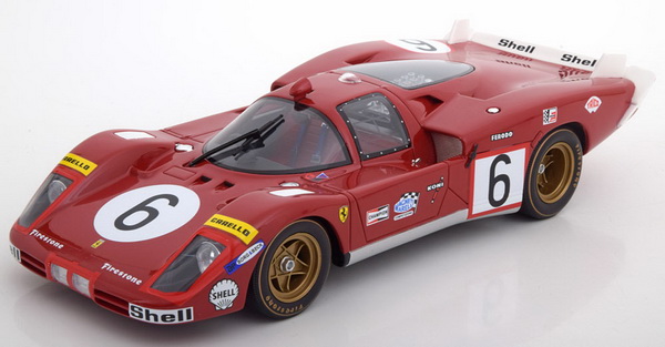 Модель 1:18 Ferrari 512 S Long Tail №6 24h Le Mans