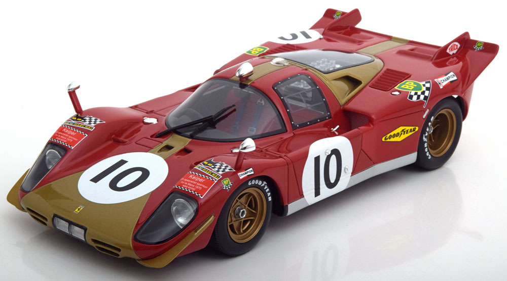 Модель 1:18 Ferrari 512S №10 24h Le Mans (Helmut Kelleners - Georg Loos)
