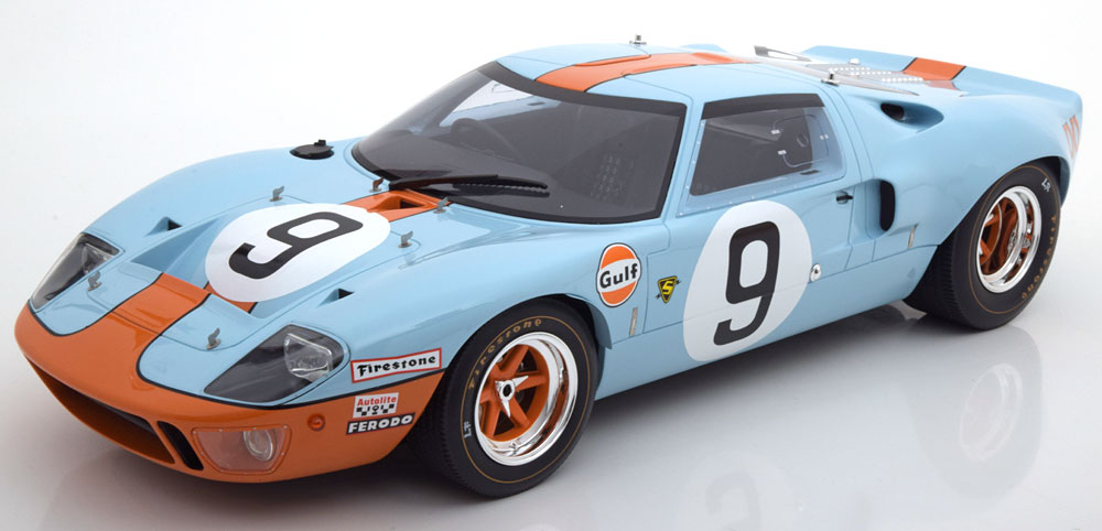 Ford GT40 №9 «Gulf» Winner 24h Le Mans (Rodriguez - Bianchi)