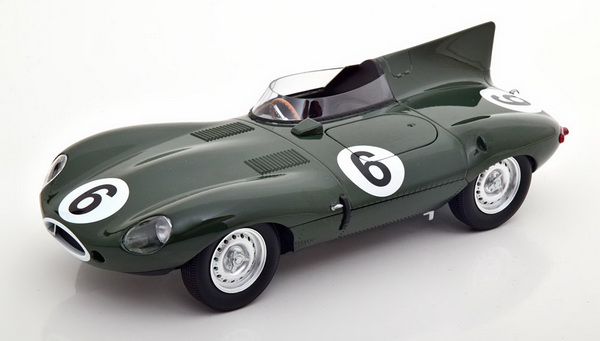 Jaguar D-Type Longnose №6 Winner 24h Le Mans (Hawthorn - Bueb) CMR192 Модель 1:18