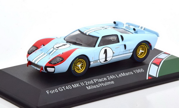 Ford GT40 Mk II №1 «The Real Winner» 24h Le Mans (Ken Miles - Denis Clive Hulme) - из к/ф «Форд против Феррари»)
