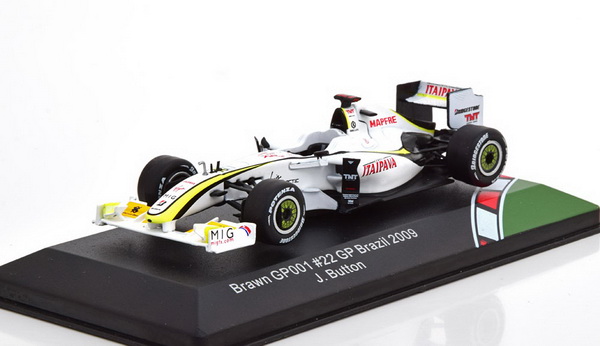 Модель 1:43 Brawn GP BGP 001 №22GP Brasil, World Champion (J.Button)
