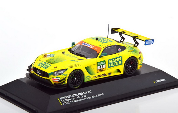 Mercedes-AMG GT3 №47, ADAC GT Masters Nürburgring 2018 Pommer/Götz (made by IXO)