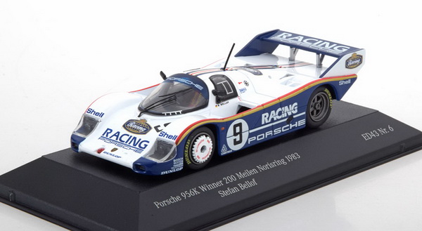 Модель 1:43 Porsche 956K №9 «Rothmans» Winner 200 Miles Norisring (Stefan Bellof)