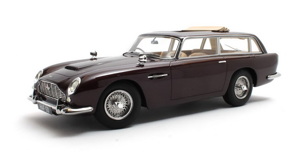 Модель 1:18 Aston Martin DB5 Shooting brake by Harold Radford - 1964 - Red met.