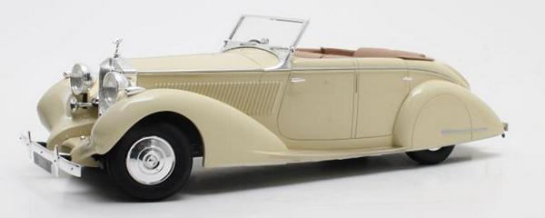Модель 1:18 Rolls-Royce 25-30 Gurney Nutting All Weather Tourer #GR048 H.H. Maharadja of Darbhanga - 1937 - Ivory