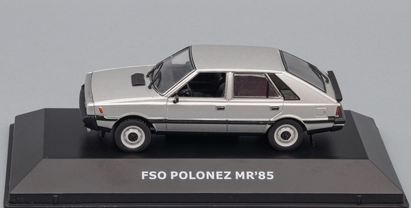 fso polonez mr85, kultowe legendy fso 18, silver (без журнала) KULF018 Модель 1:43