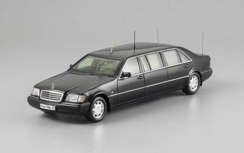 Модель 1:43 Mercedes-Benz S500 Pullman Guard (W140) - Президент Б.Ельцин - серия «ГОН»
