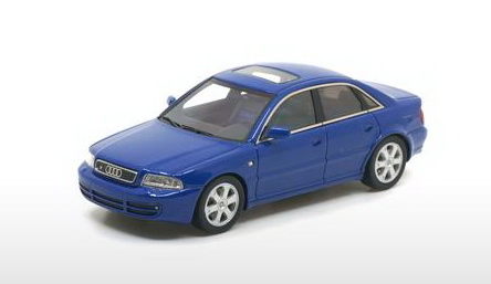 Модель 1:43 Audi S4 (B5) - nogaro blue/black & blue interior (L.E.320pcs)