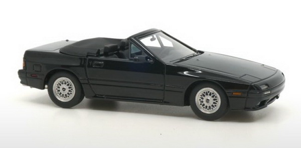 Модель 1:43 Mazda RX7 Convertible - brillant black (black interior) (L.E.320pcs)