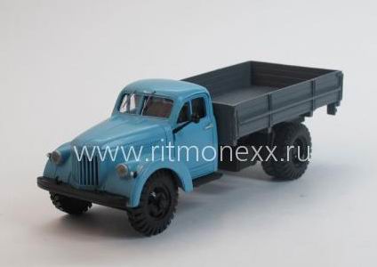 Модель 1:43 УралЗиС-355М Бортовой (голубая кабина)