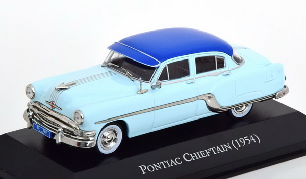 Модель 1:43 Pontiac Chieftain 1954 - light blue/blue