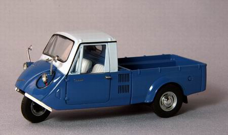 Модель 1:43 Mazda T600 3х-колесный пикап - blue