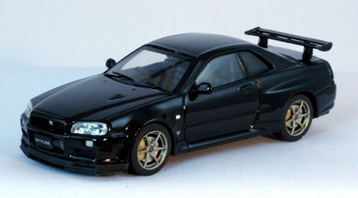 Модель 1:43 Nissan Skyline GTR R34 V-SpecII Black