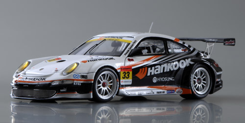 Модель 1:43 Porsche 911GT3 RSR (997) Super GT300 №33 Hankook