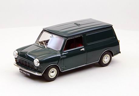 austin mini 1/4ton van - green 44561 Модель 1:43