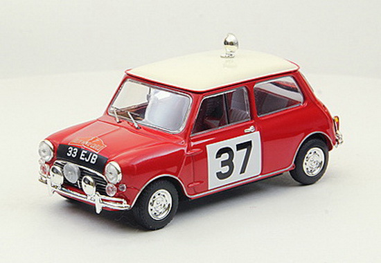 Модель 1:43 Morris Mini Cooper №37 Winner Monte-Carlo-Rally