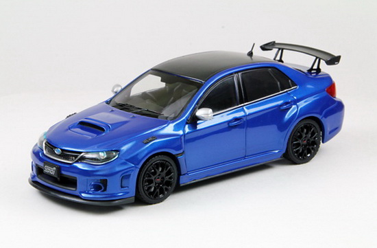 Модель 1:43 Subaru WRX STi S206 тюнинг NBR Challenge - WR blue