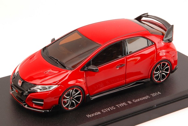 honda civic type r concept 2014 (red) 45234 Модель 1:43