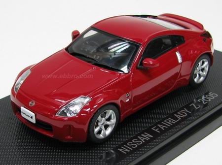 nissan fairlady 350z (facelift) - red 43788 Модель 1:43