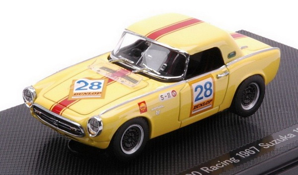 Модель 1:43 Honda S800 Racing 1967 Suzuka 1000 Km