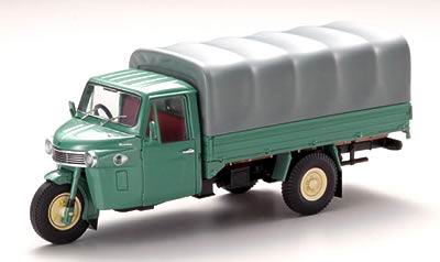 Модель 1:43 Daihatsu CM 3-wheel green с тентом